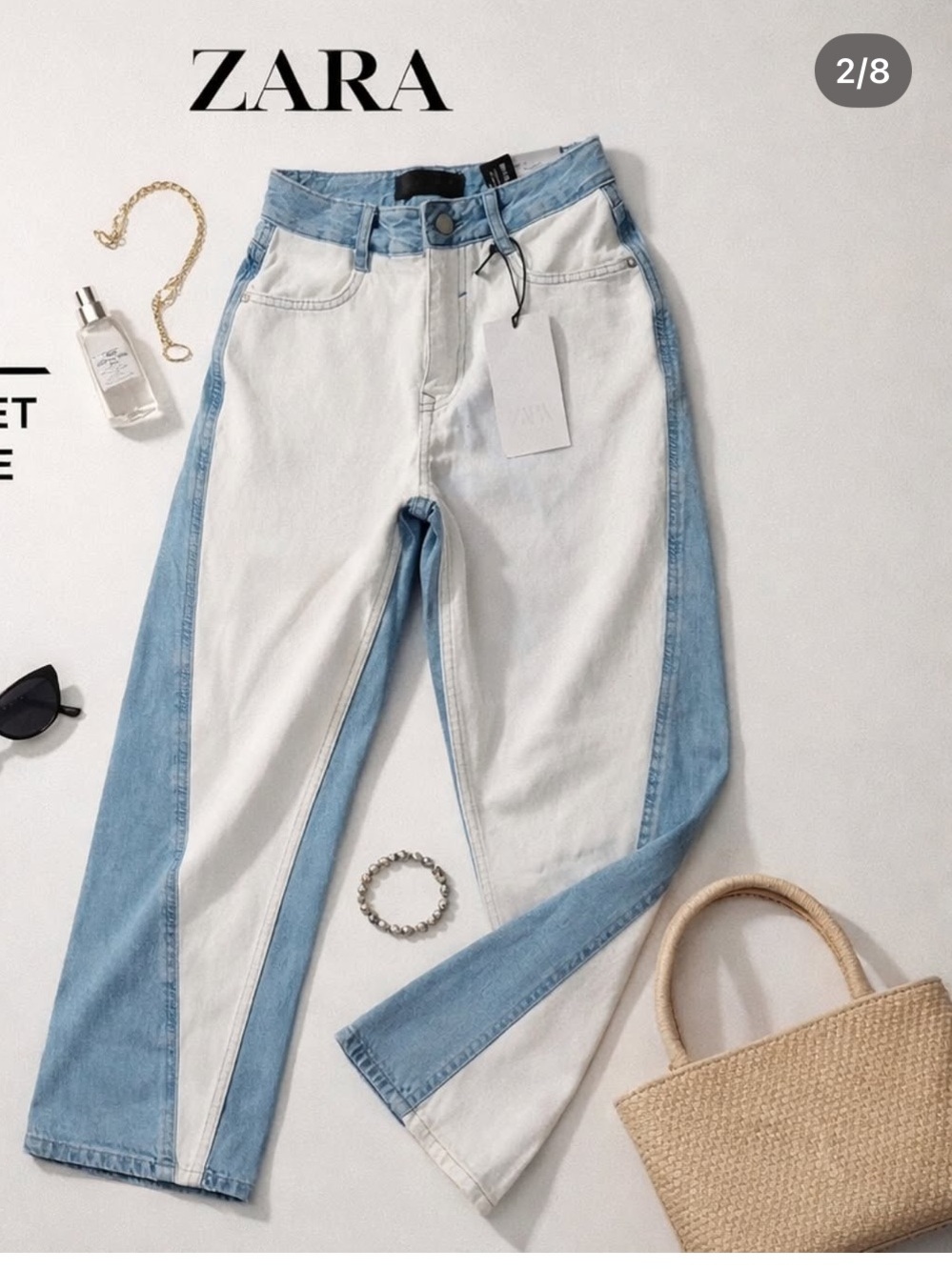 Zara straight leg jeans - NWT! Size 32